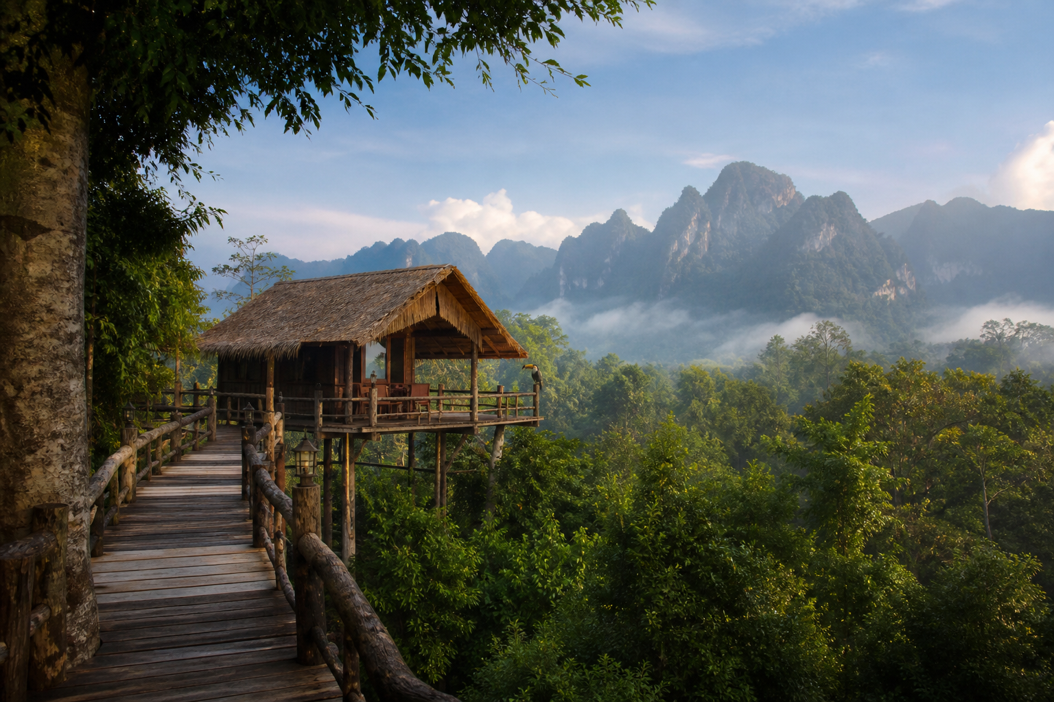 Khao Sok 2 Days 1 Night — Treehouse Stay