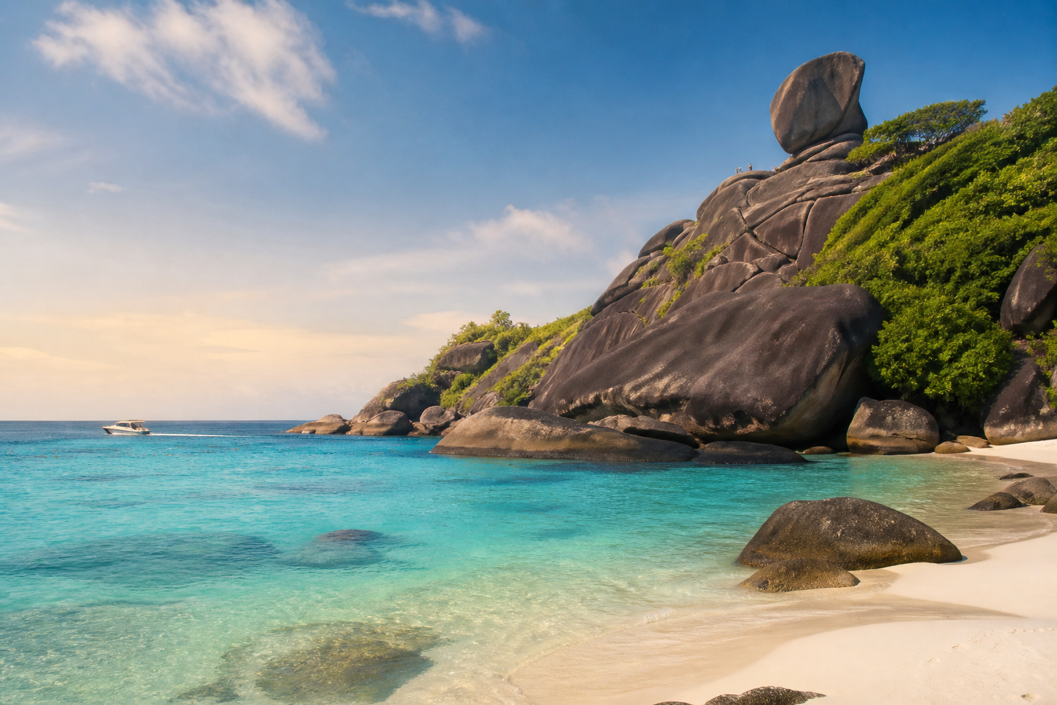 Lazy Similan Islands Day Trip — Late Start, Relaxed Snorkeling