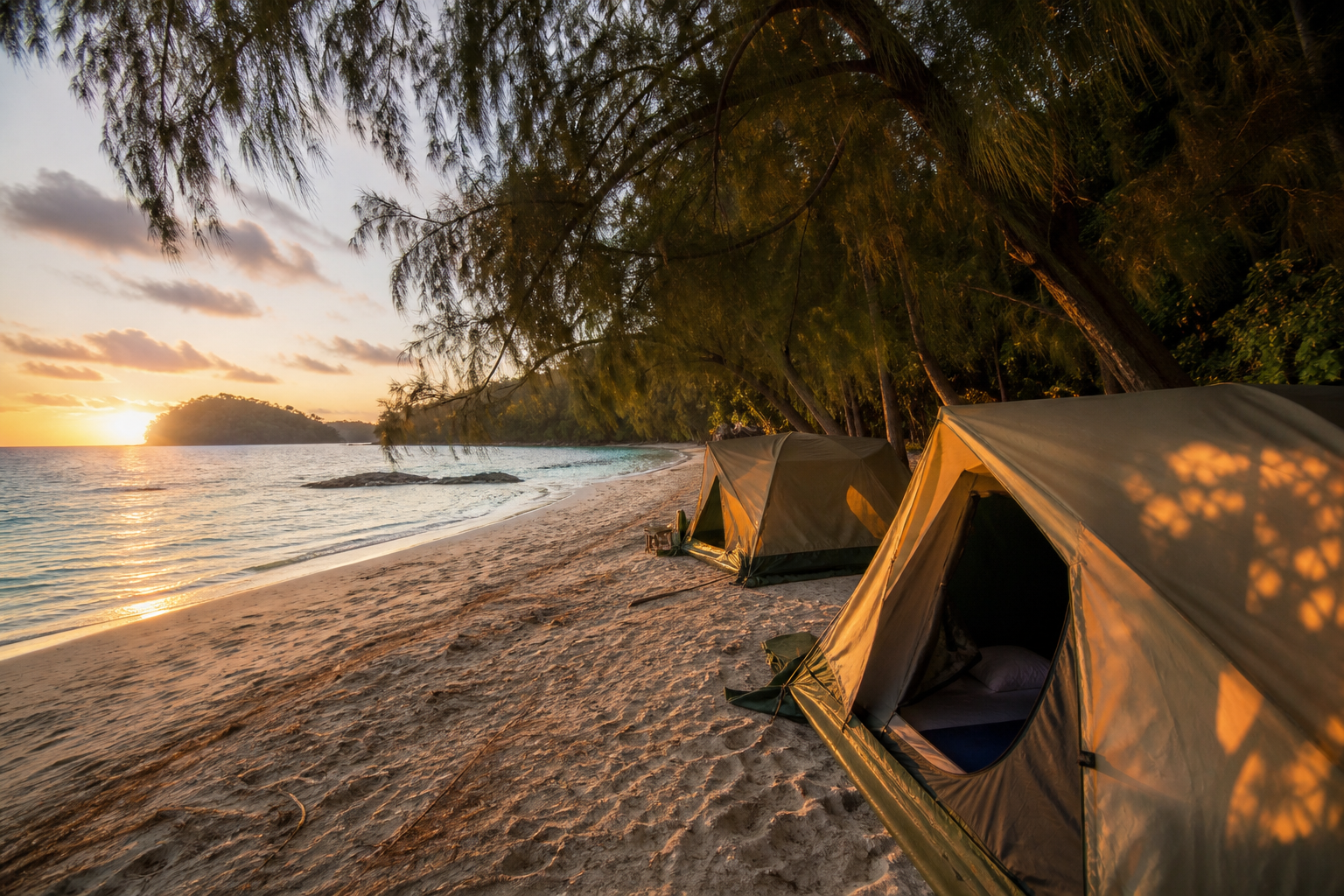 Surin Islands 2 Days 1 Night — Park Tent Stay